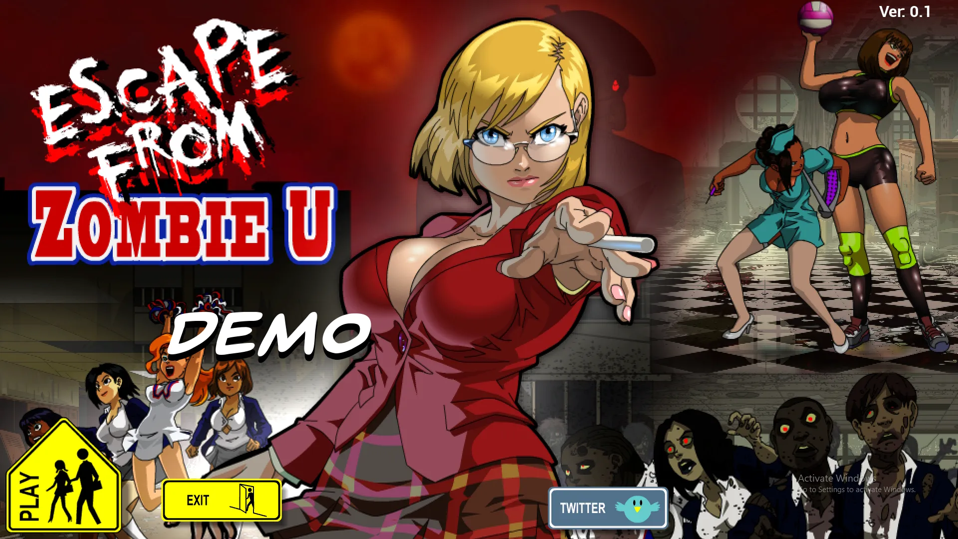 Escape From Zombie U:reloaded – New Version 1.0 [SodaAnimations]